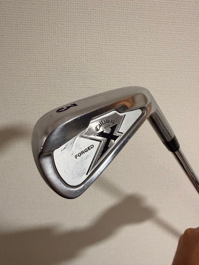 Callaway X Forged アイアンセット 8本 グリップ交換済み
