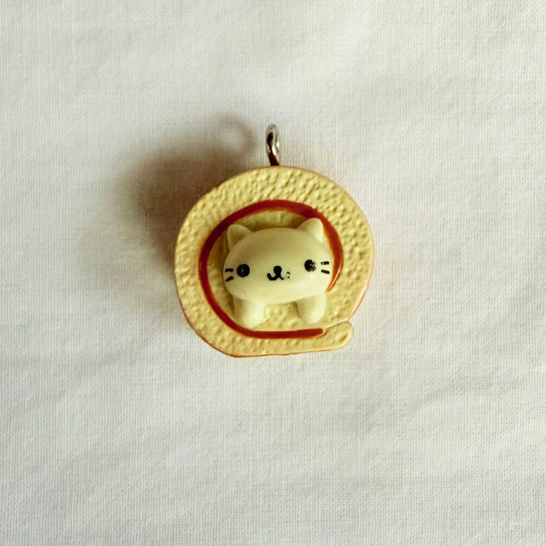 にゃんにゃんにゃんこ スイーツ 7種 ストラップ チャーム 平成レトロ