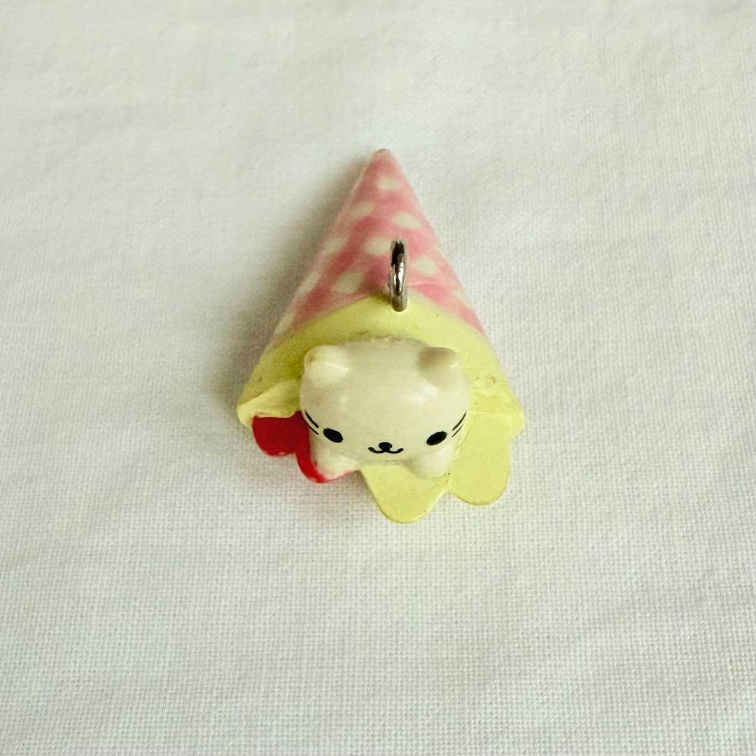 にゃんにゃんにゃんこ スイーツ 7種 ストラップ チャーム 平成レトロ