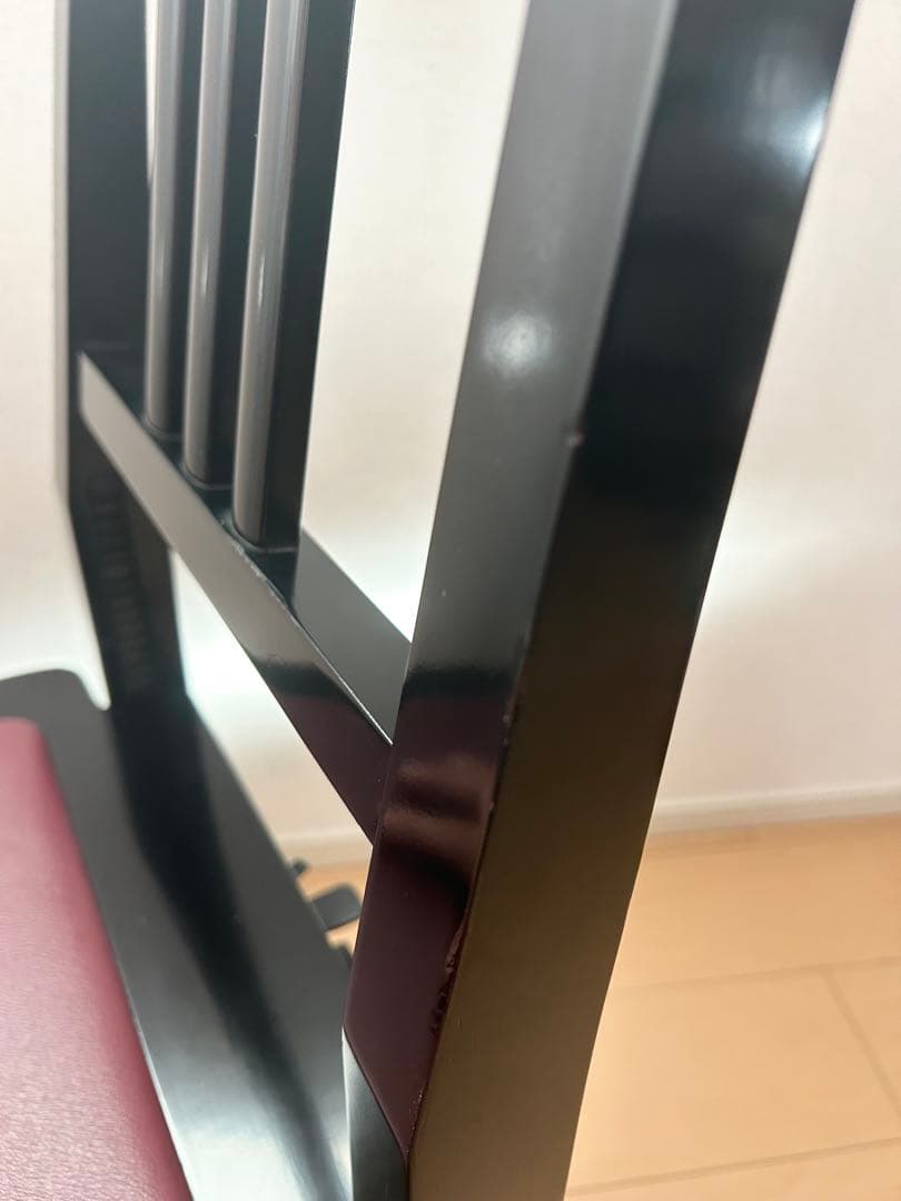 YAMAHA トムソン椅子　黒　アップライトピアノ　グランドピアノ　レトロ