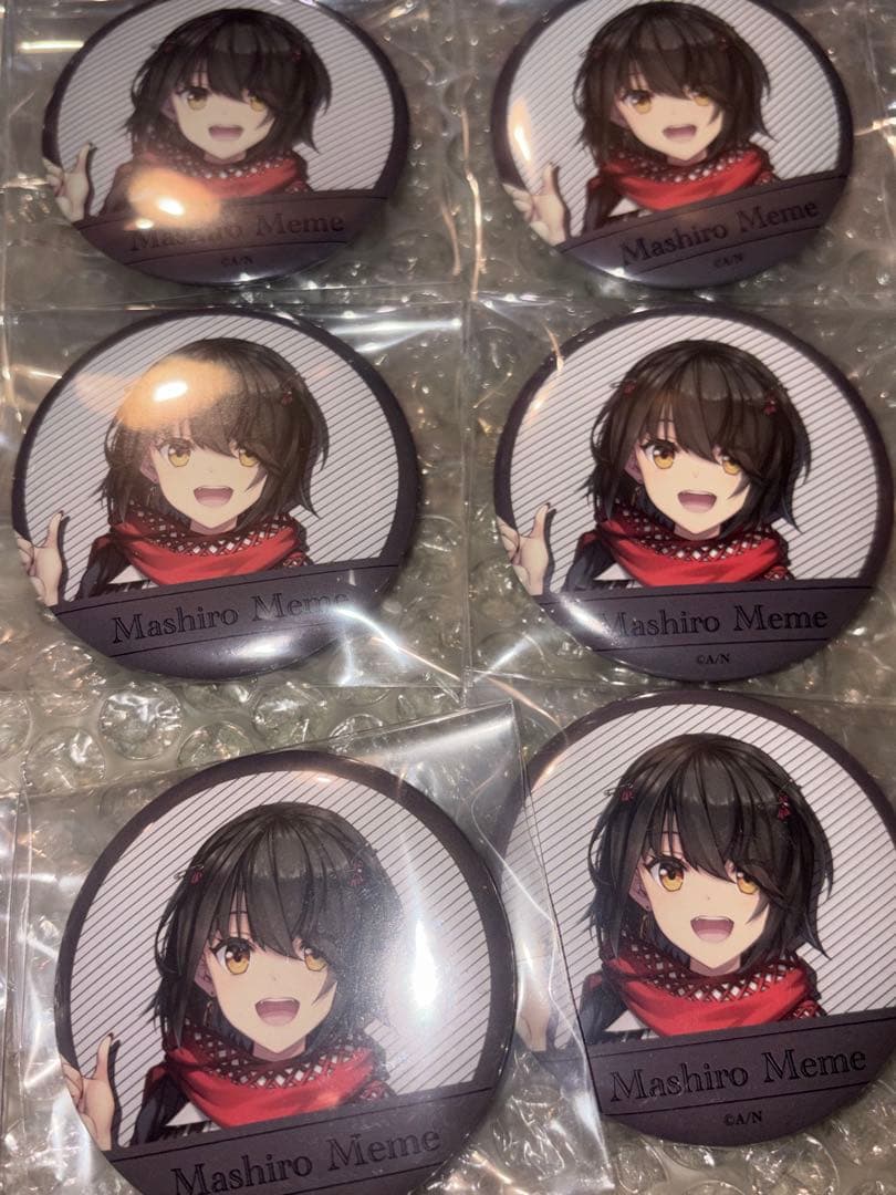 にじさんじ ましろ爻 缶バッジまとめ売り