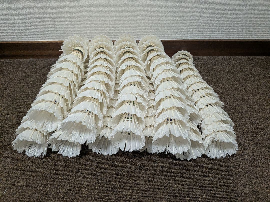 【中古】バドミントンシャトルヨネックスニューオフィシャル10ダース120球