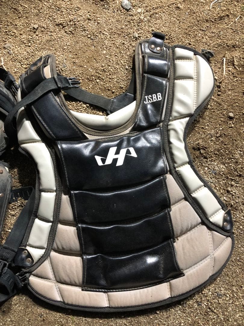 そそそ　ハタケヤマ　少年用キャッチャープロテクター セット