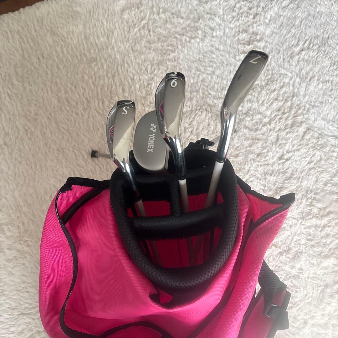 YONEX ジュニア用 ヨネックス ゴルフ J135 ゴルフクラブ 7本セット