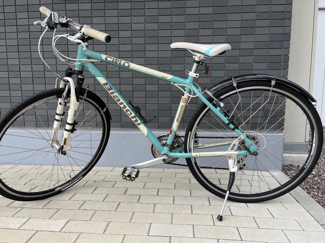 【手渡し限定】ビアンキ シエロ クロスバイク 2013年 レストアベース