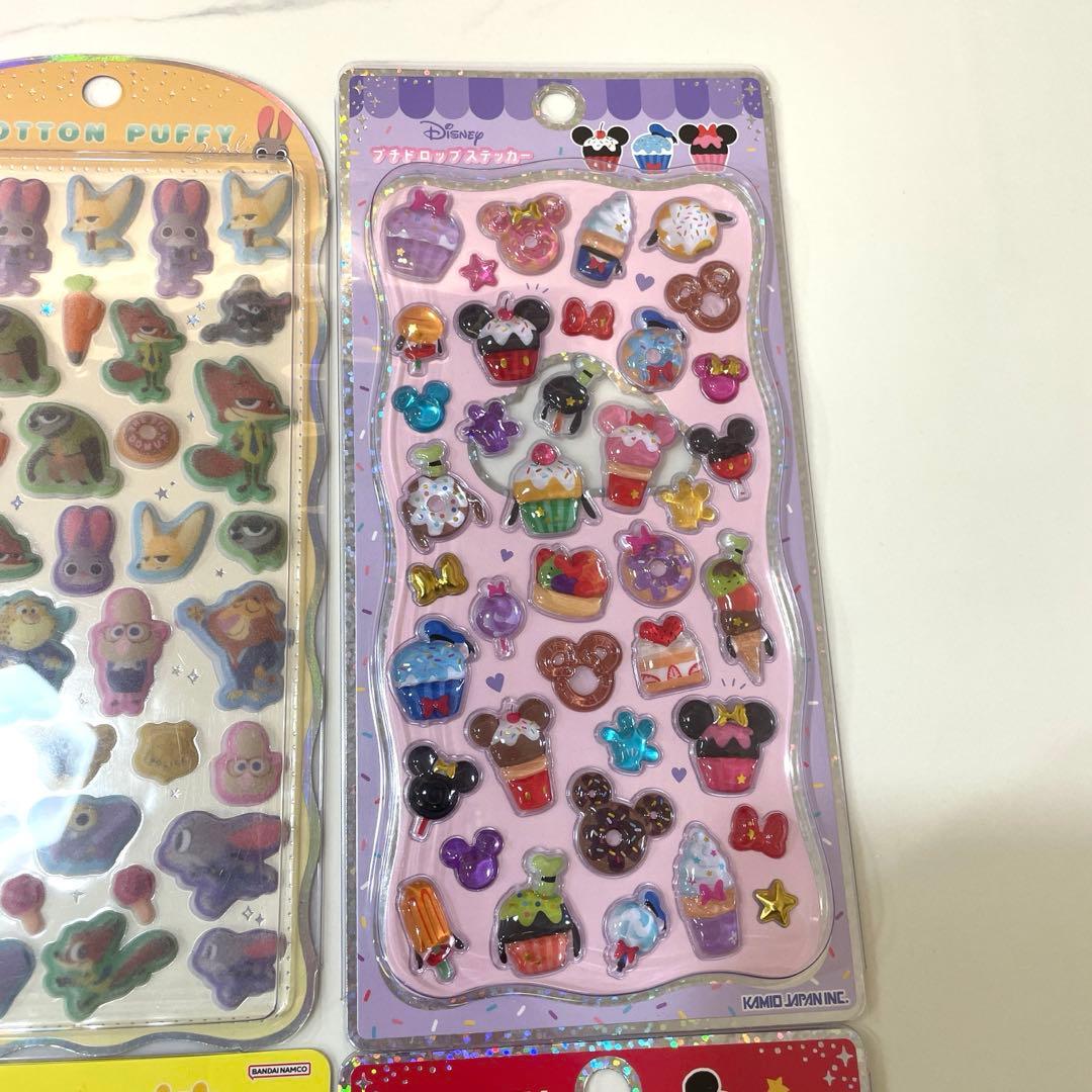 【正規品】ディズニーボンボンドロップシール6点セット