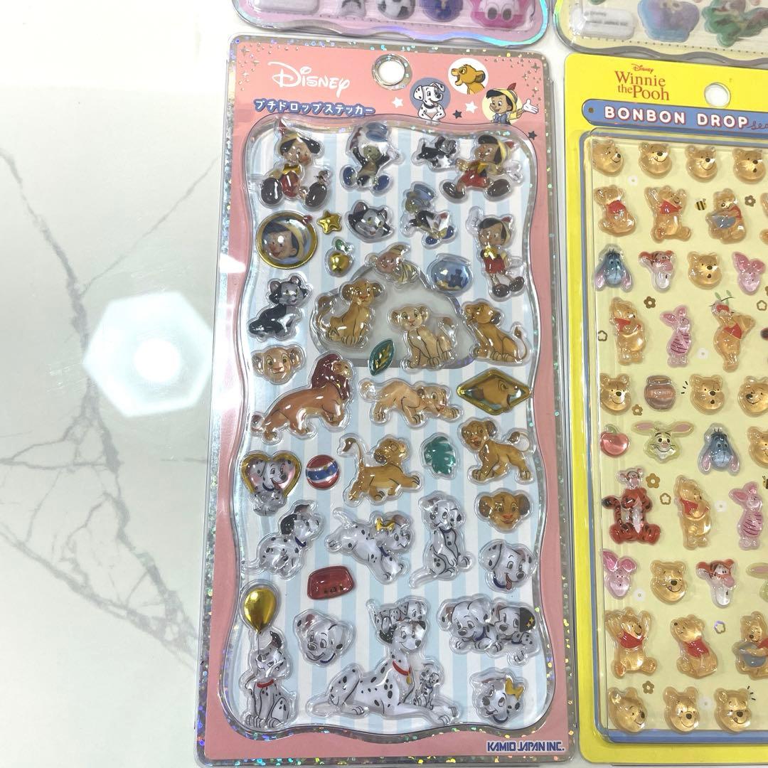 【正規品】ディズニーボンボンドロップシール6点セット