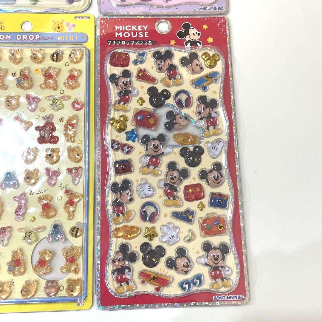 【正規品】ディズニーボンボンドロップシール6点セット