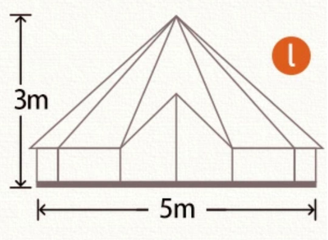 トモウント tc ベルテントTOMOUNT BELL TENT 5メートル