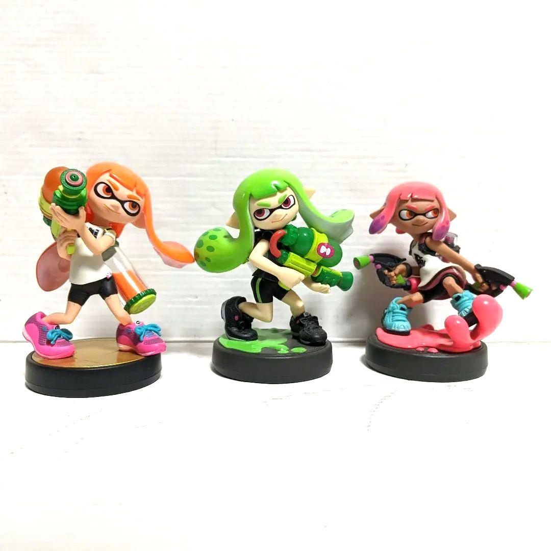 スプラトゥーン　Splatoon　amiibo　アミーボ　14体セット