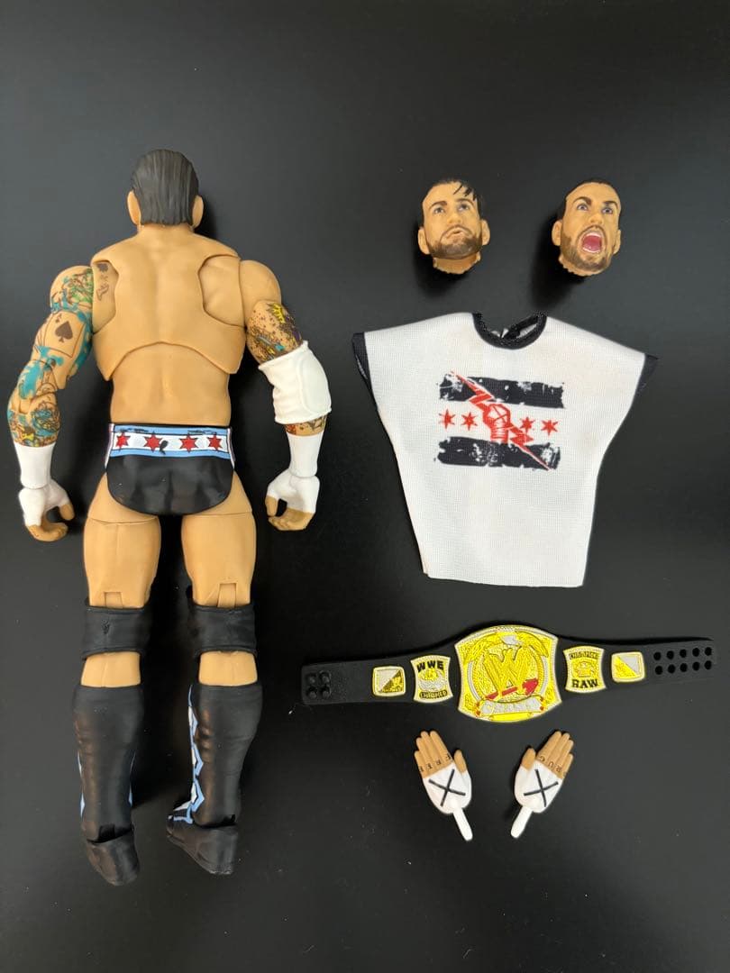 WWE Elite Ultimate CM Punk パンク 新品開封のみ