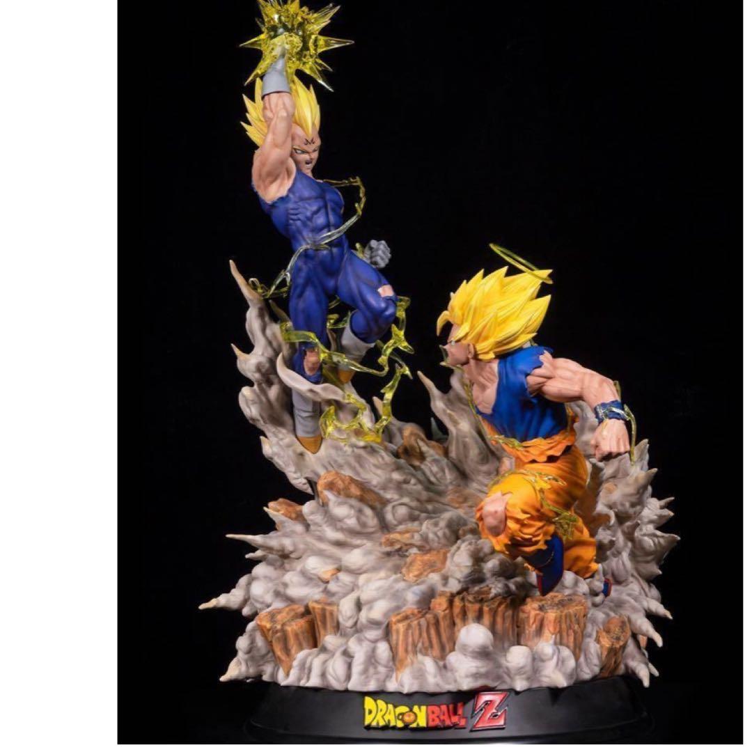 ドラゴンボールZ ベジータ 悟空 フィギュア　ガレージキット