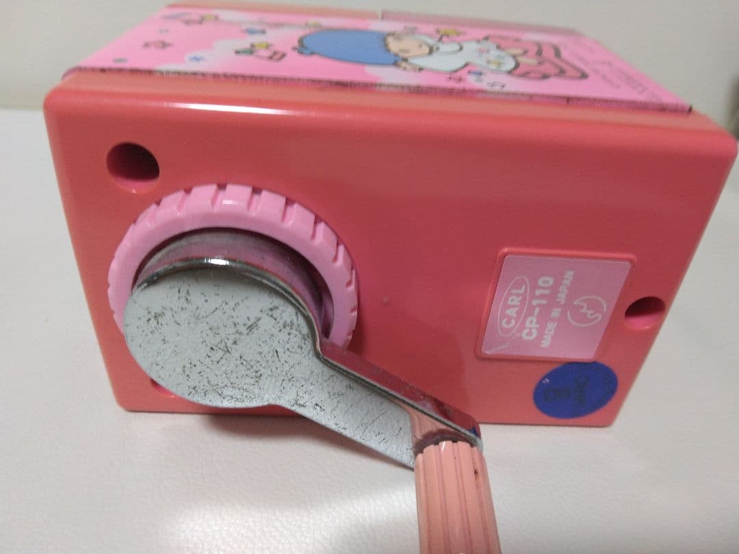 キキララ　手動鉛筆削り ピンク