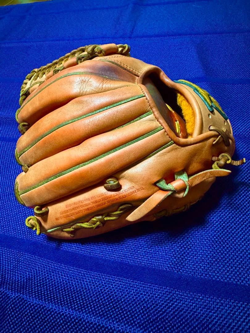 Mizuno pro 硬式グローブ 赤色