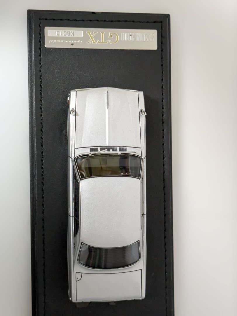 イグニッション モデル 1/43 スカイライン 2000GT-X KGC10 銀
