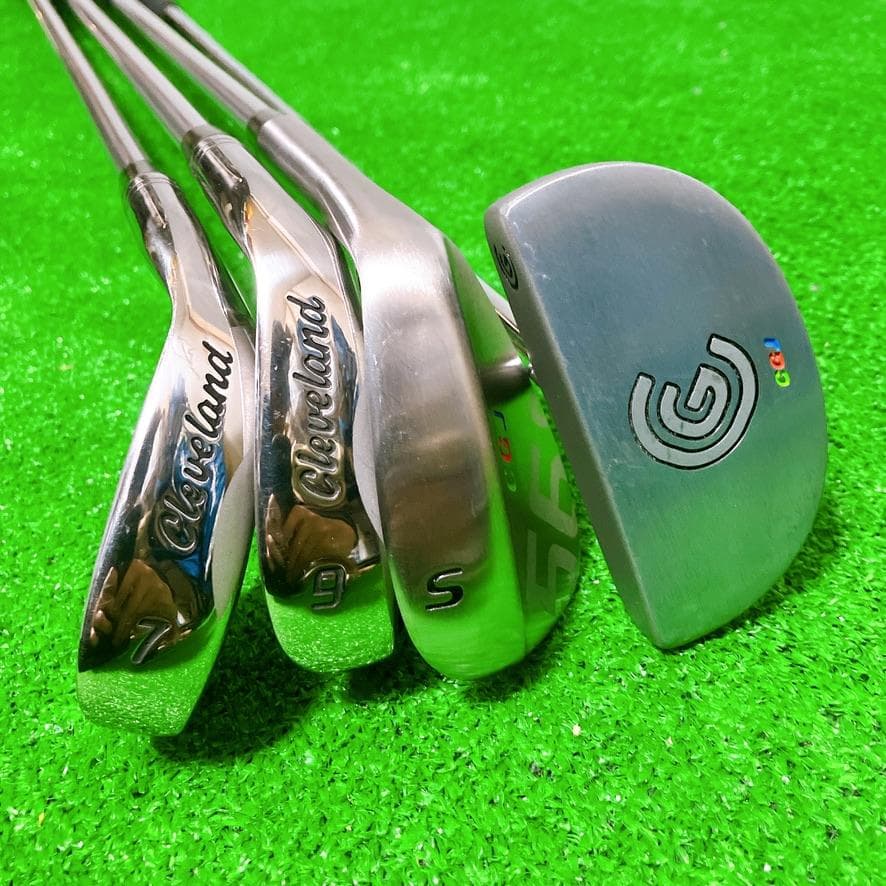 【極美品】Cleveland CGJ ジュニア ゴルフクラブ7本セット 高学年