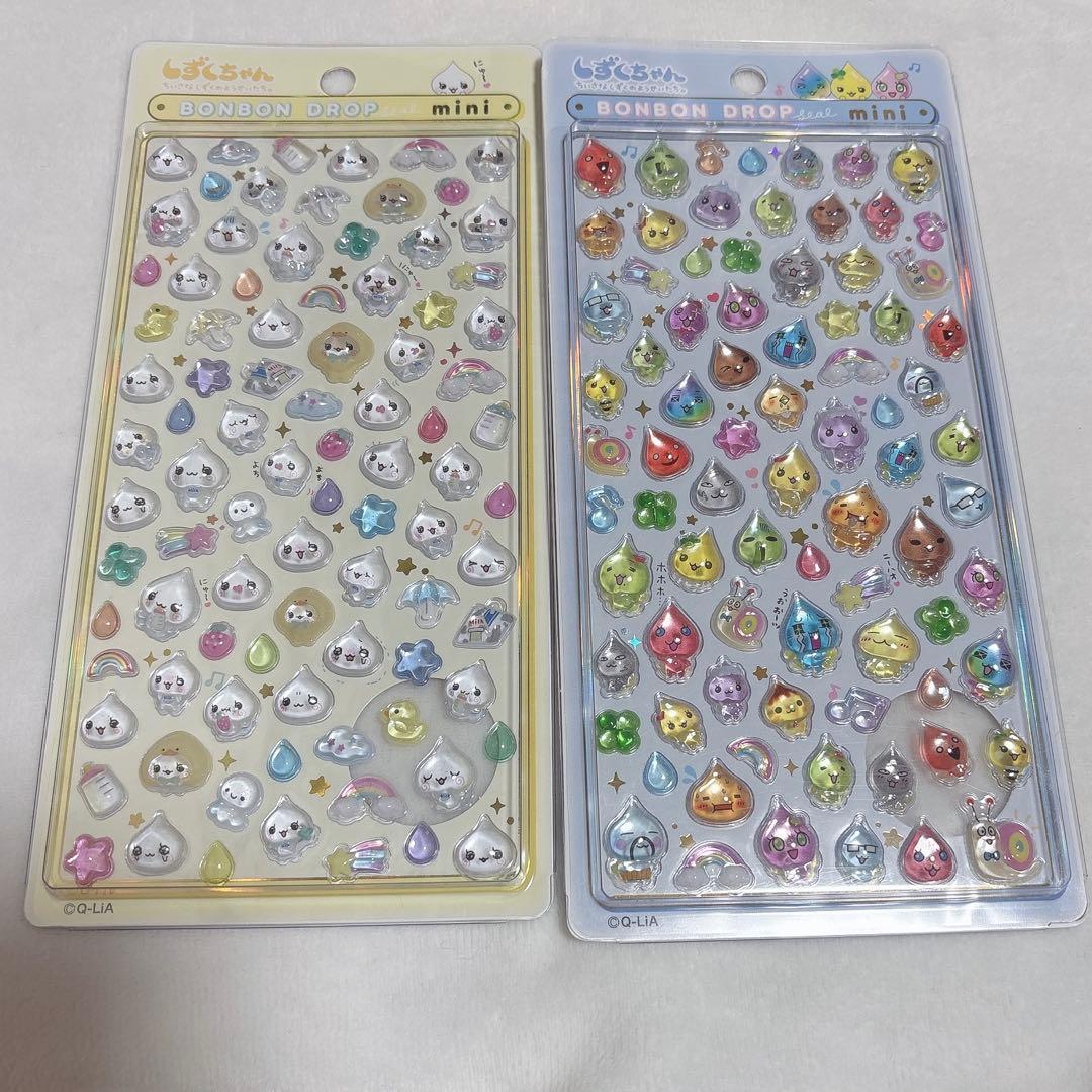 ボンボンドロップシール しずくちゃん ミニ
