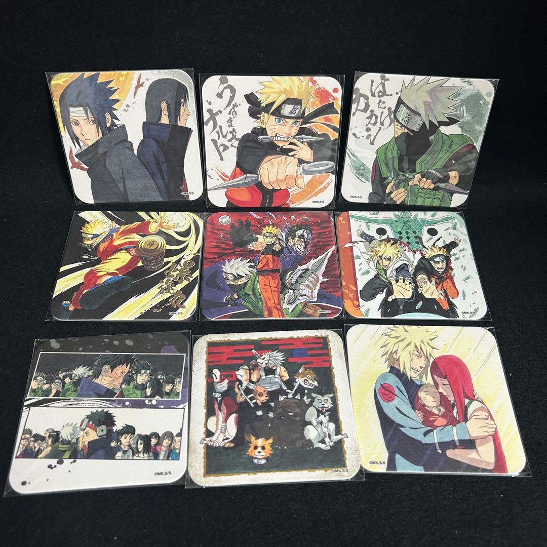 NARUTO ジャンプ展　アートコースター　コンプリート BOX