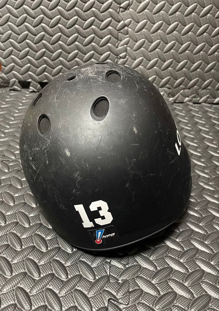 千葉ロッテマリーンズ選手実使用ヘルメット