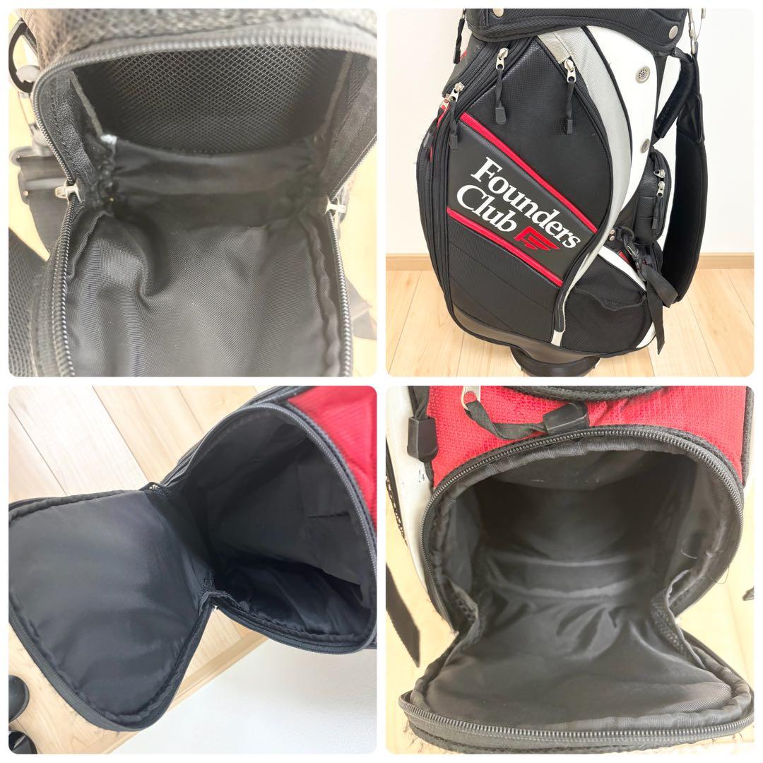 founders clubメンズゴルフクラブ 13本セット　キャディバッグ