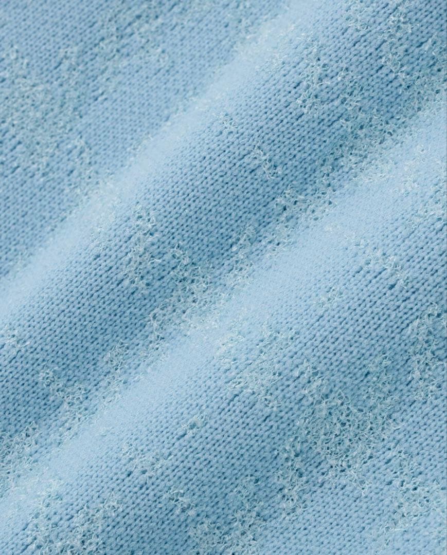 なみき着用☆New Balance Golf グレンチェック柄ハイネックニット