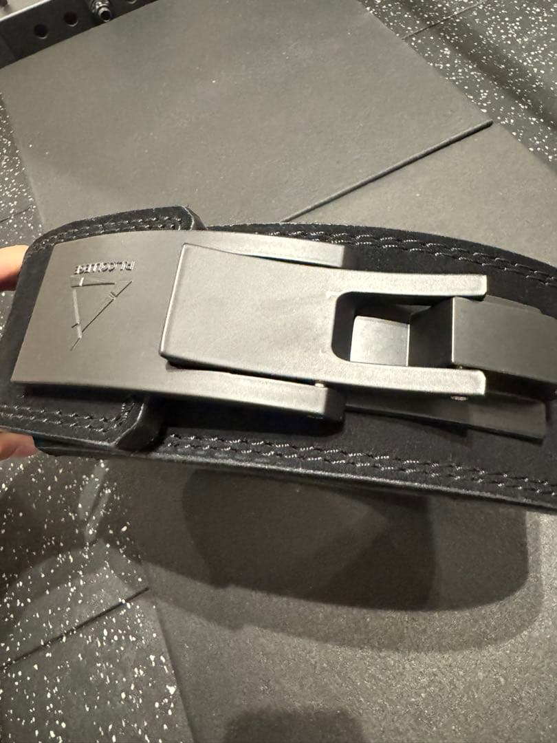 P.L.COLLEGE THE BELT パワーリフティングベルト ブラックM