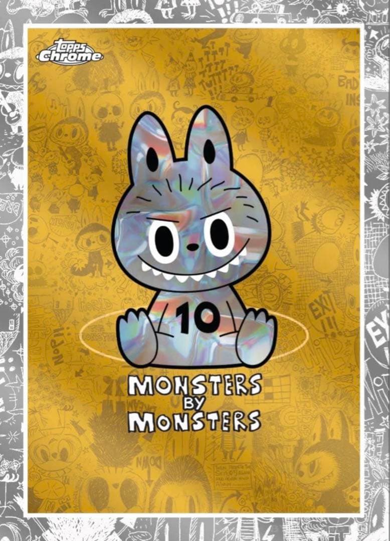 Topps Chrome 10周年記念ボックス　ラブブ　1BOX 新品未開封