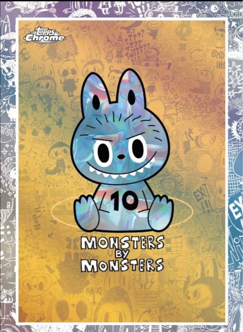 Topps Chrome 10周年記念ボックス　ラブブ　1BOX 新品未開封