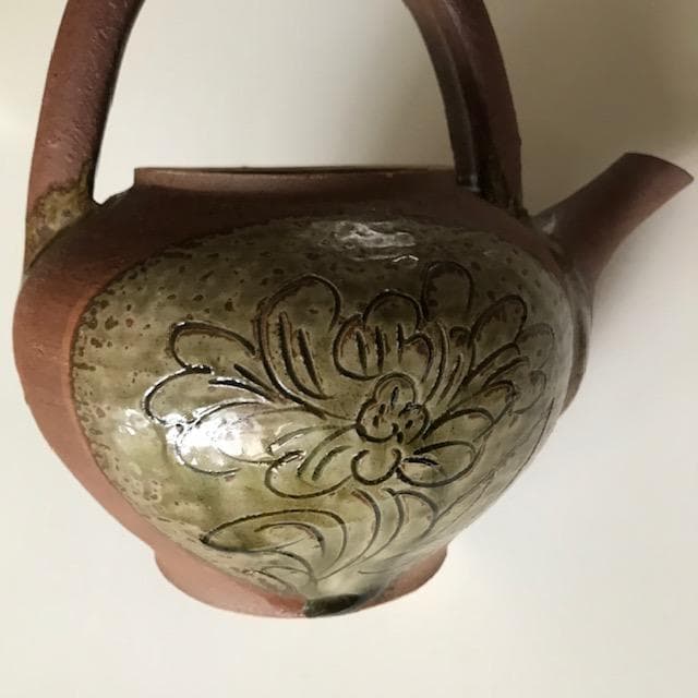 壺屋焼き　上江洲茂生　土瓶