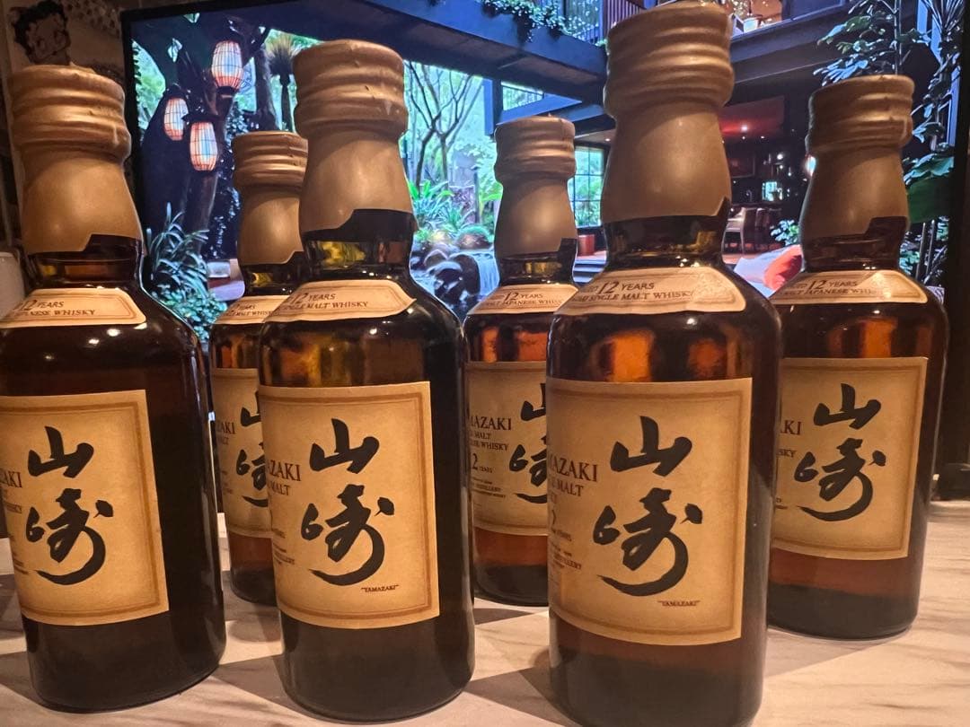 山崎 12年 シングルモルトウイスキー 50ml 10本セット