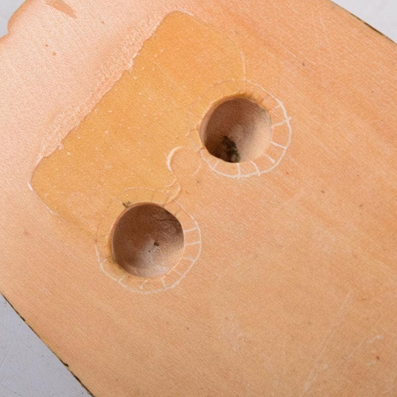 時代提げ物　木彫　面根付　能面　お面　若女　C　7750