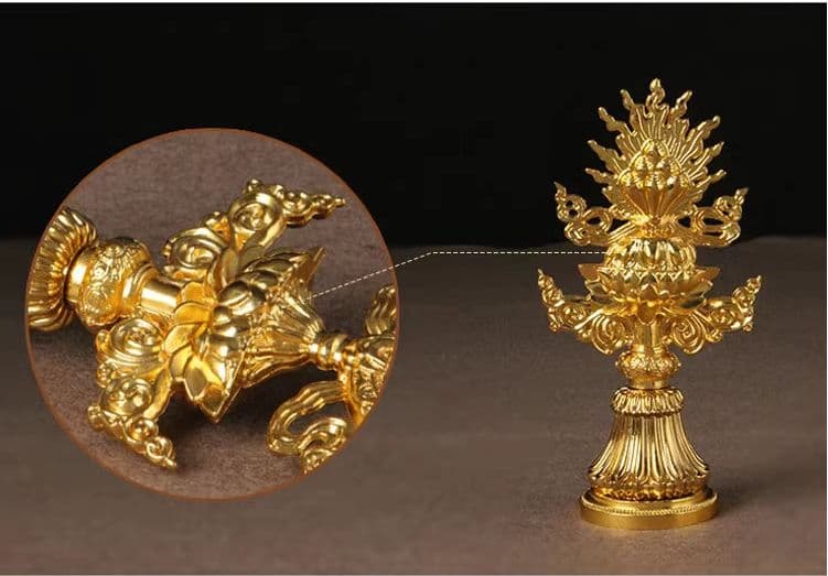 仏教美術 輪王七珍宝 仏具 鎮宅辟邪 開運 風水 招財 置物 工芸品 銅製品