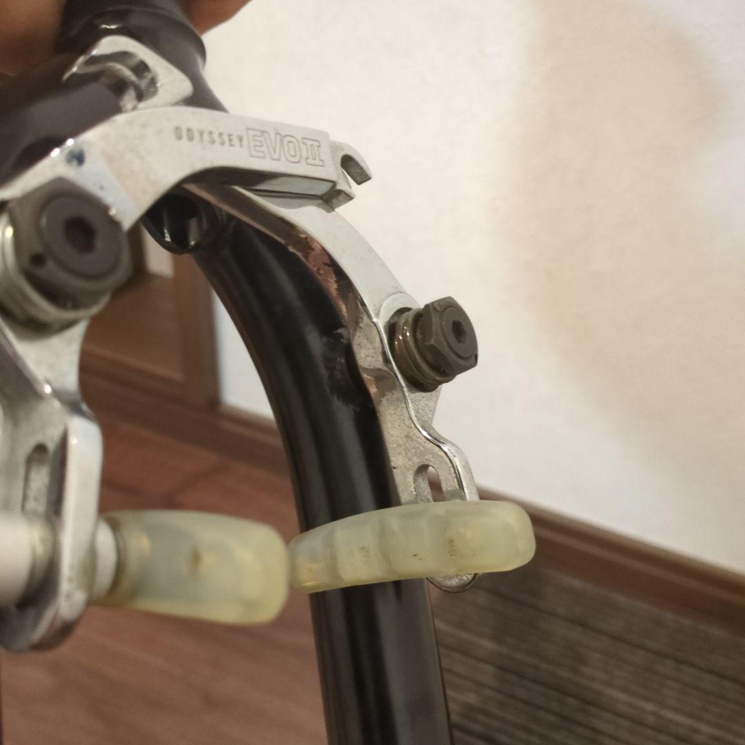 NOUS BMXフォーク ブラック Uブレーキ付き