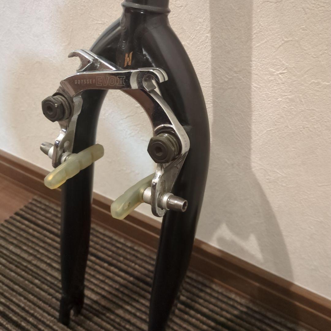 NOUS BMXフォーク ブラック Uブレーキ付き