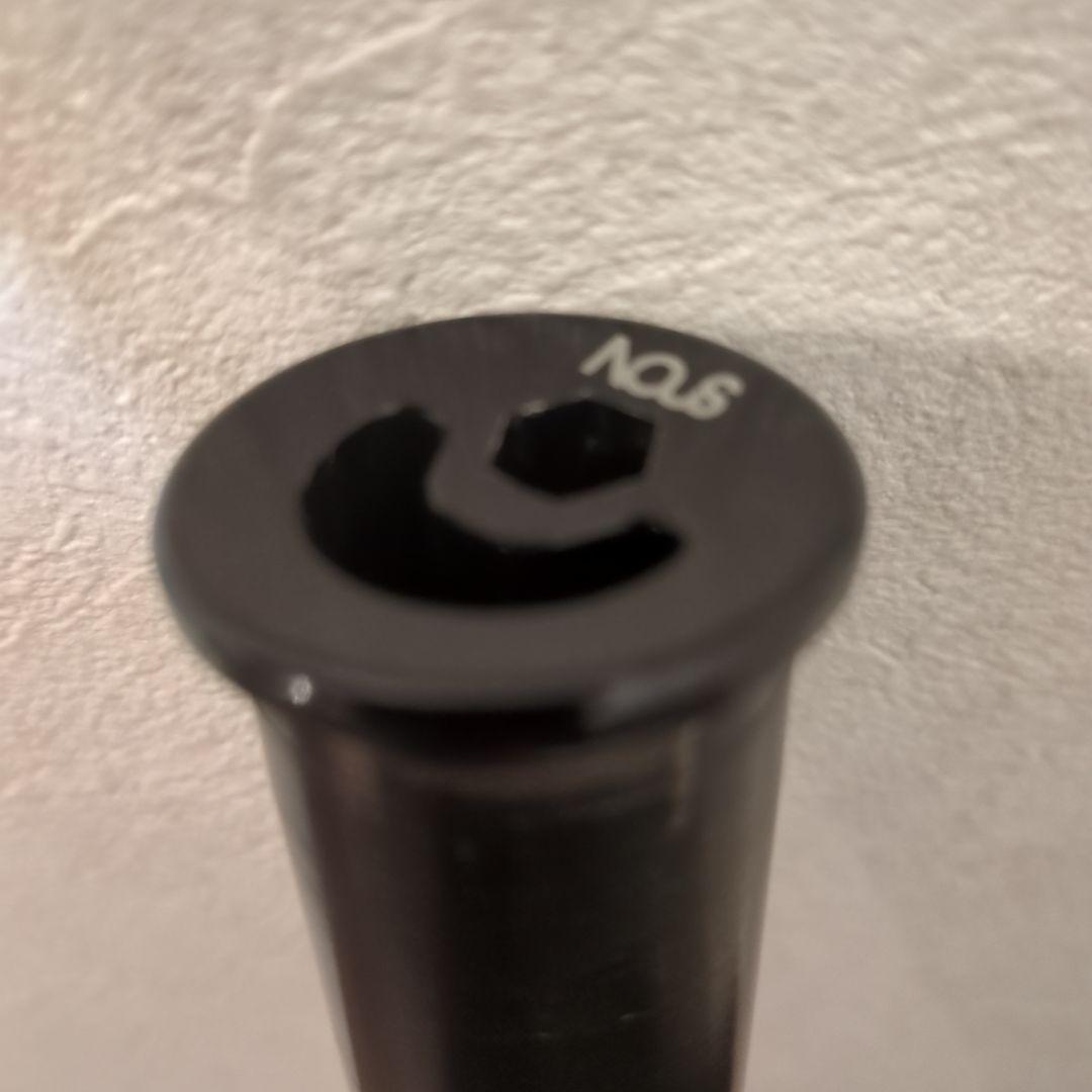 NOUS BMXフォーク ブラック Uブレーキ付き