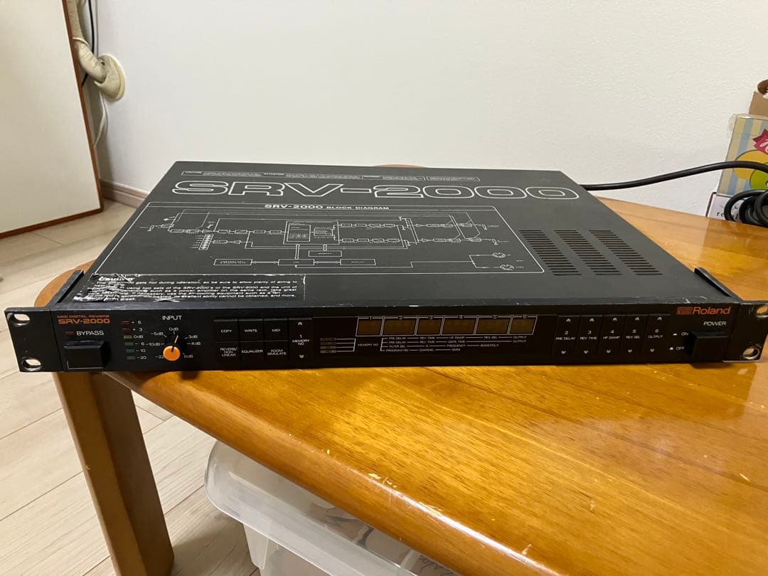 Roland SRV-2000 デジタルリバーブ
