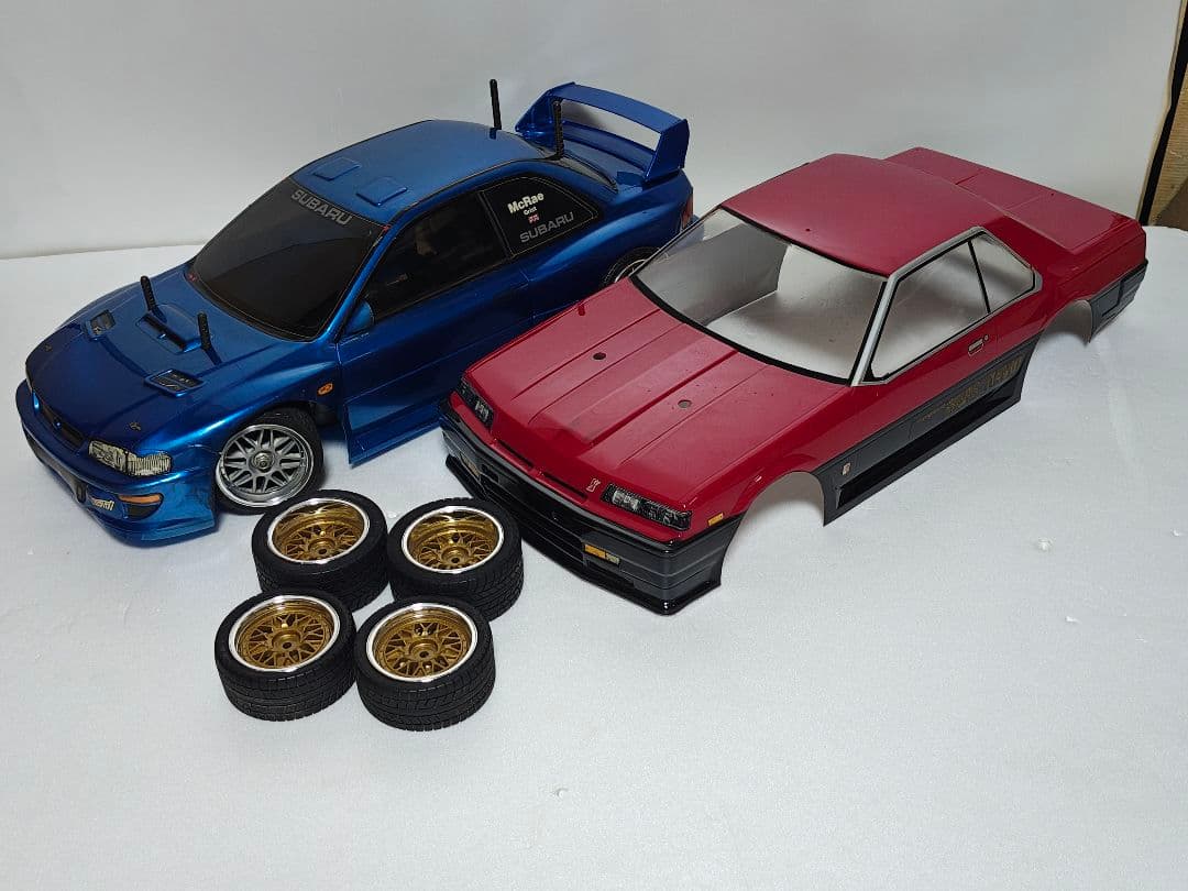 タミヤTA03F R30スカイライン 鉄仮面＆インプレッサ セット