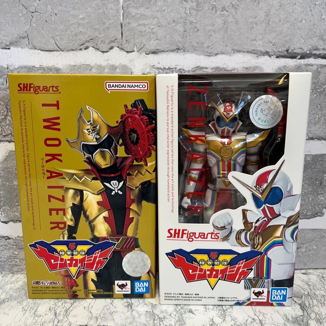 shfiguarts 機界戦隊ゼンカイジャー ゼンカイザー ツーカイザー セット