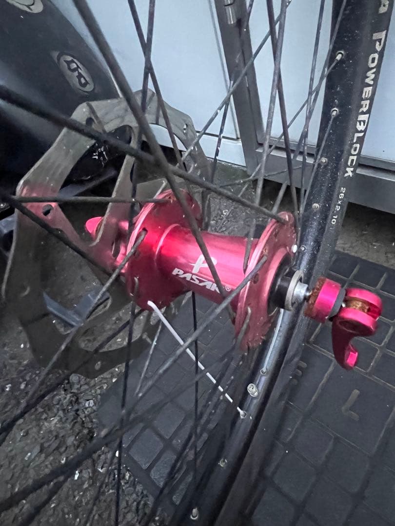 Mtb26 インチホイール　前後セット