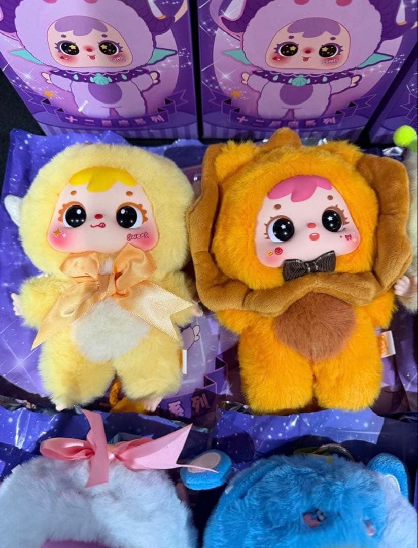 三小毛 SAMUELサミュエル 十二星座系列ぬいぐるみ★まとめ売り