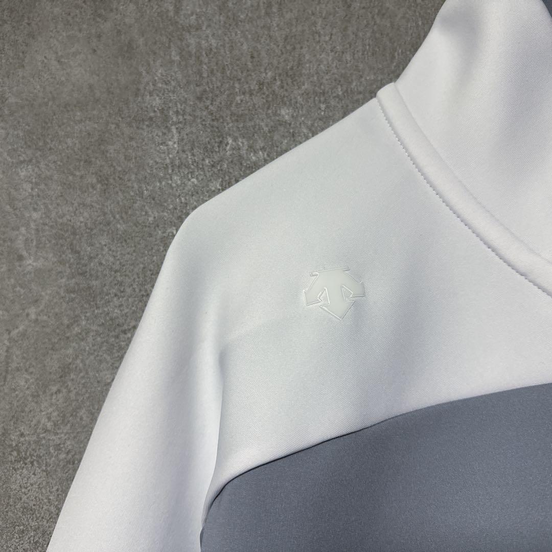 DESCENTE GOLF デサントゴルフ ラバーロゴ フルジップ ジャケット