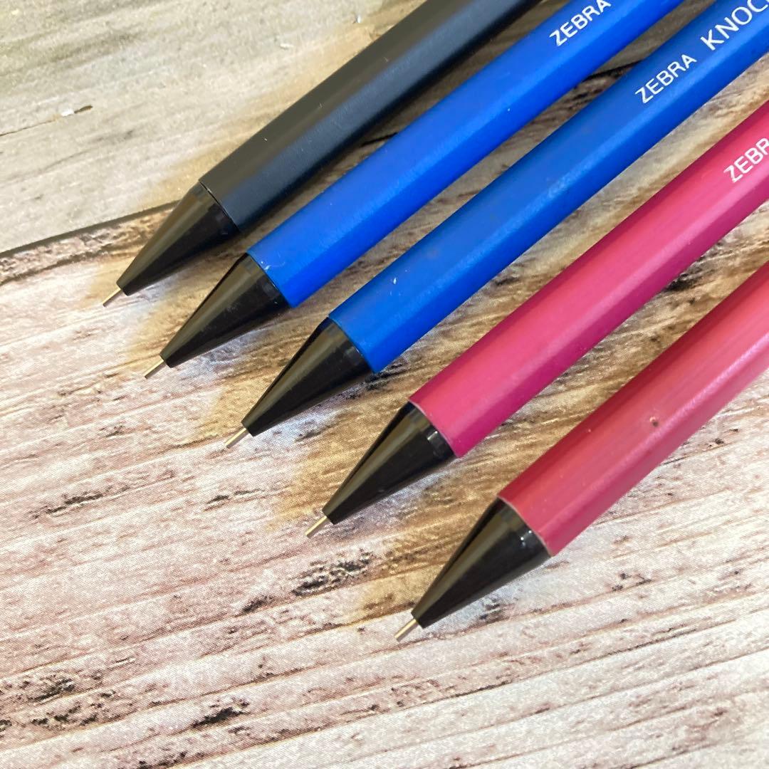 ZEBRA ノックペンシル　RUBBER-100 M-1600 シャーペン　廃番