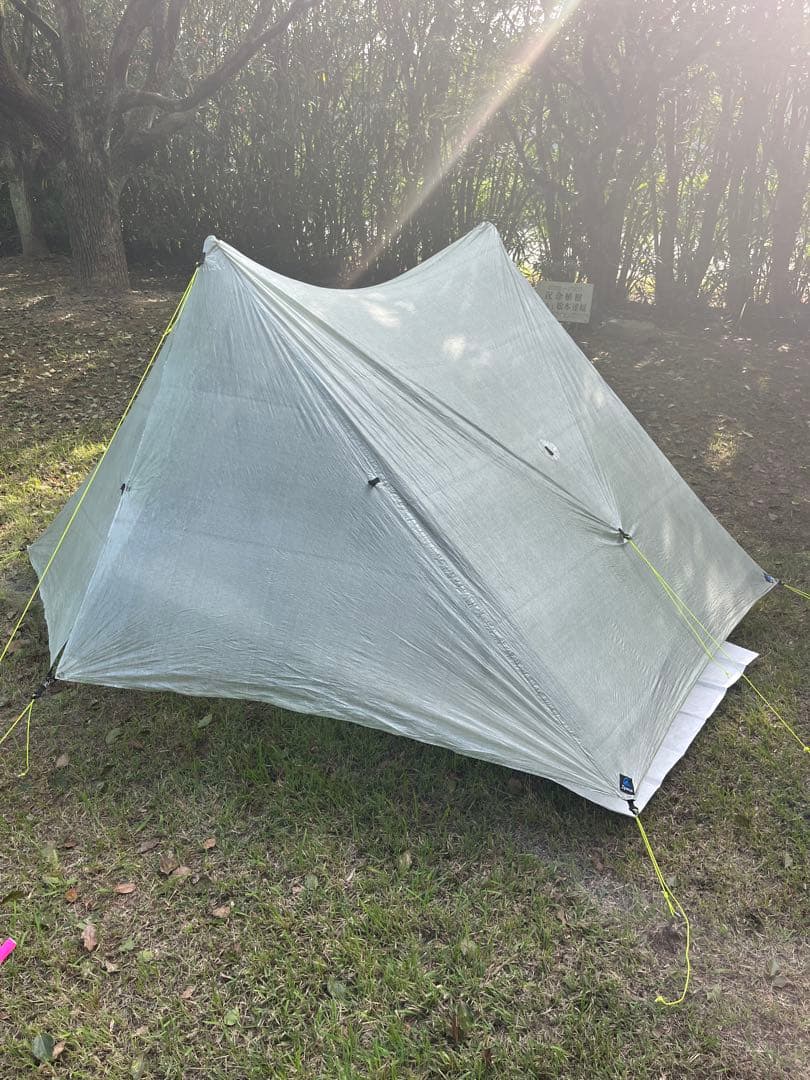 Zpacks Duplex DCF テント ULソロ/デュオ 軽量　ジーパックス
