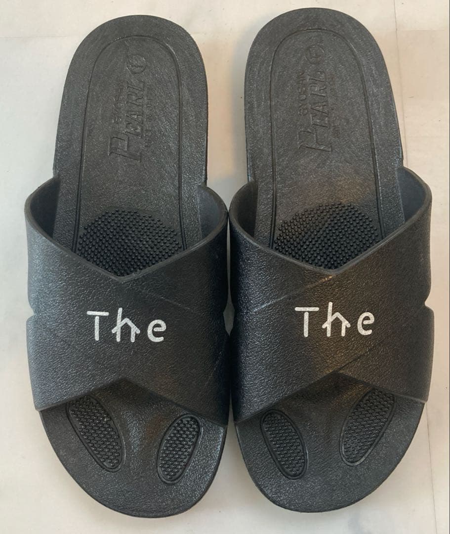 値下げ！「The Sauna」:サウナポンチョ 2色セット+サンダル 2足