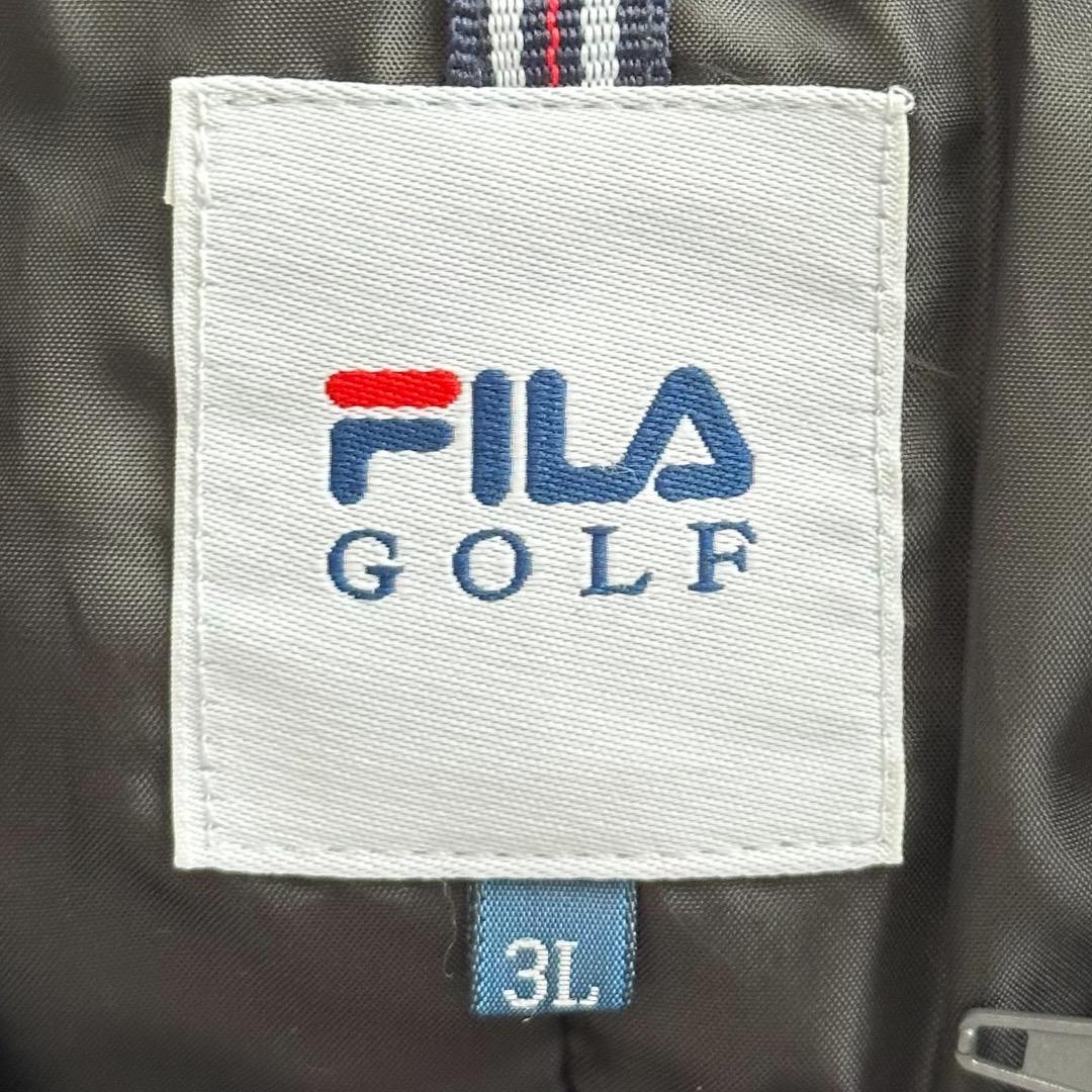 【新品タグ付き】FILA GOLF ダウンジャケット フード付き ゴルフ 大きめ
