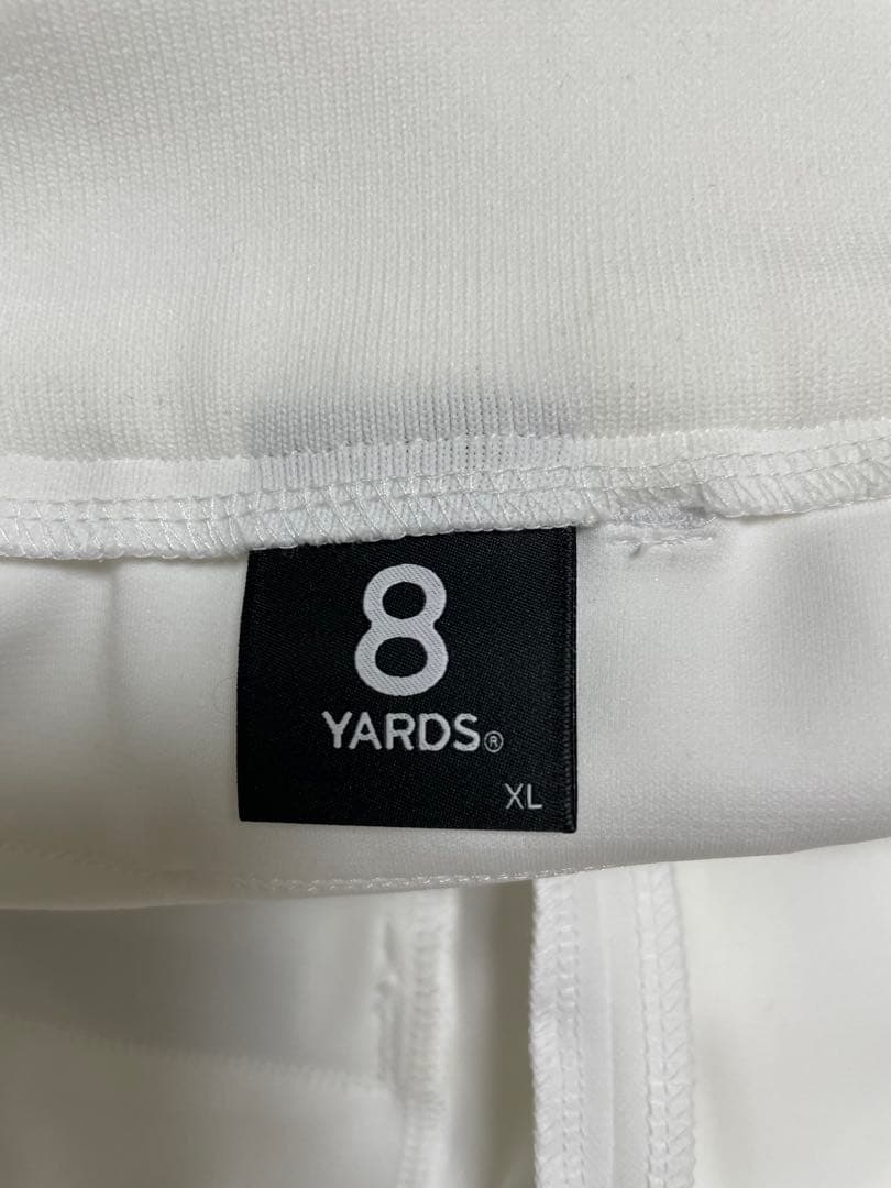 新品未使用　8 YARDS ホワイト パンツ XL