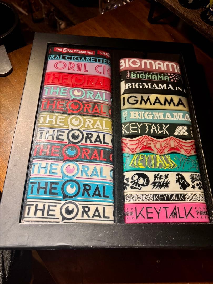 ラバーバンド まとめ売り タワーレコード コレクションボックス付き