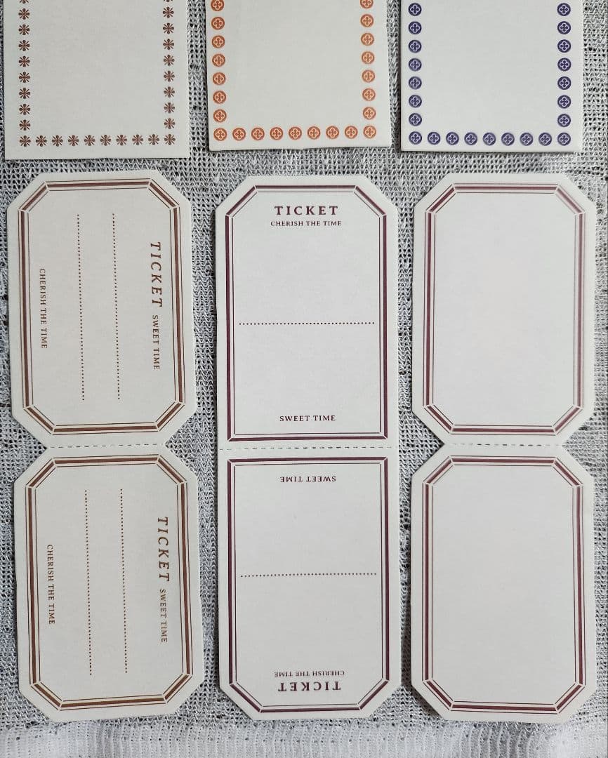 コラージュ素材 ペーパー 紙もの メモ帳 おすそ分け