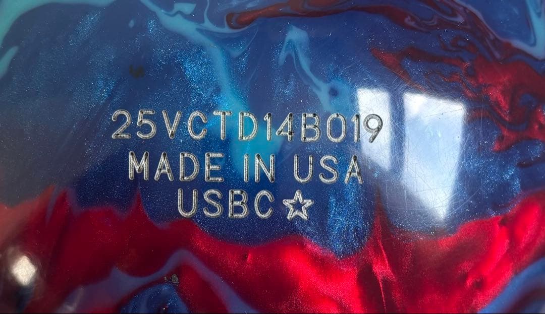 コードインパクト ストーム ボウリングボール 15ポンド プラグ済