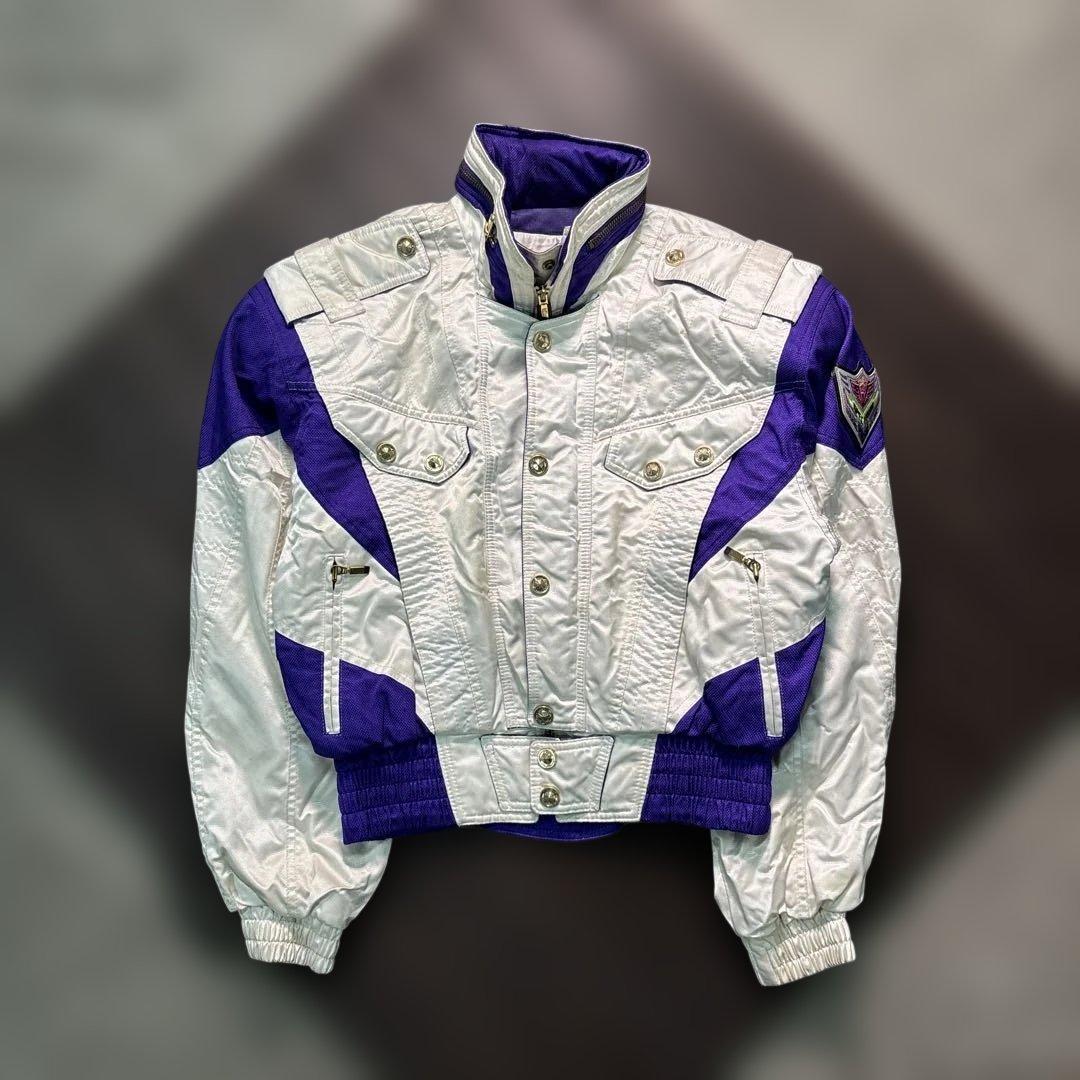 7W7 killy spectrum prism スキージャケット　白×紫　古着